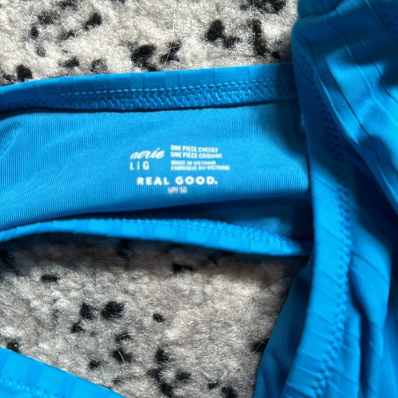 NWOT aerie blue one piece - Picture 7 of 7